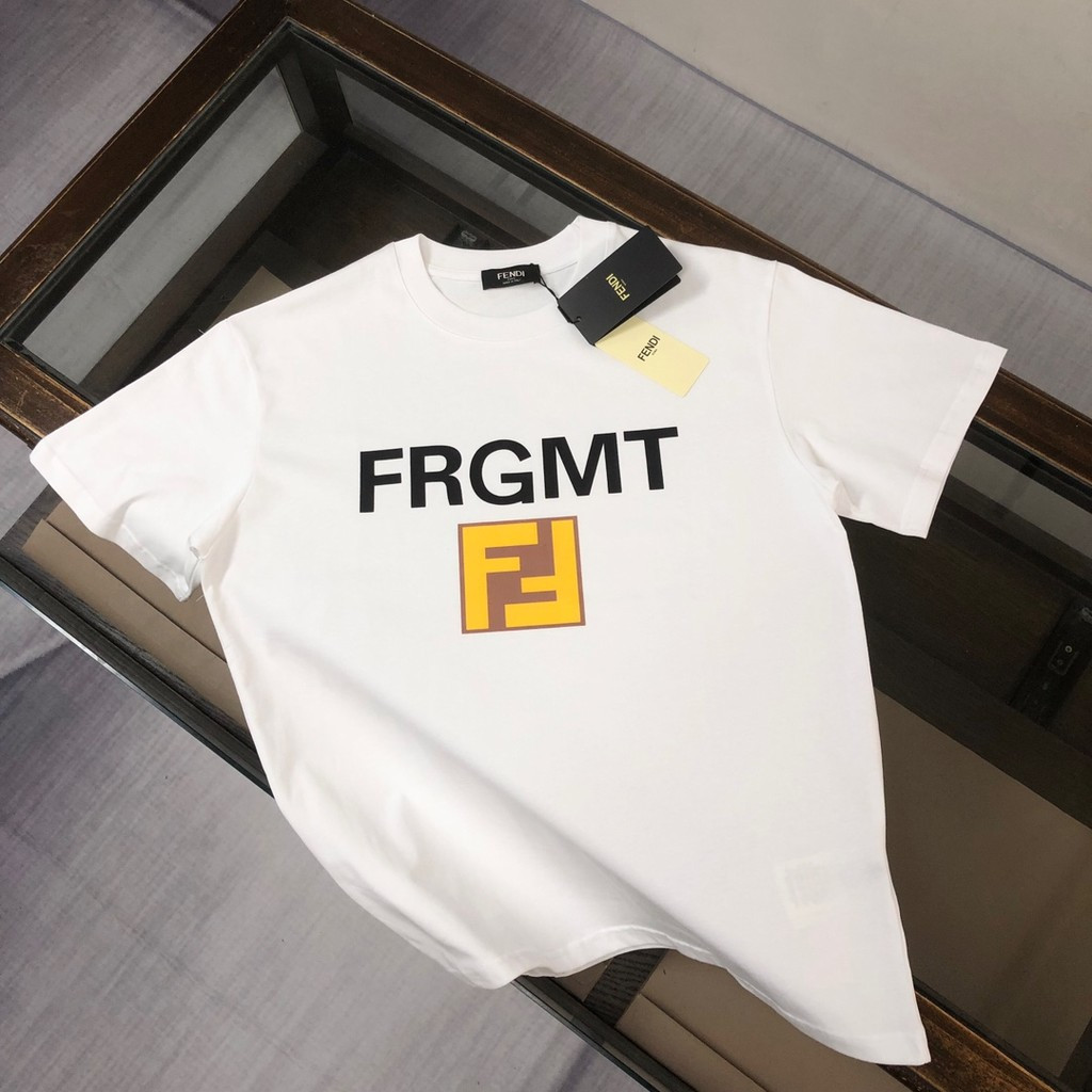 Fendi / Fendi 2026 Phong Cách Mới Nam Nữ Áo Thun In Hình Áo Thun Cao Cấp Áo Thun Tay Ngắn Áo Thun Th