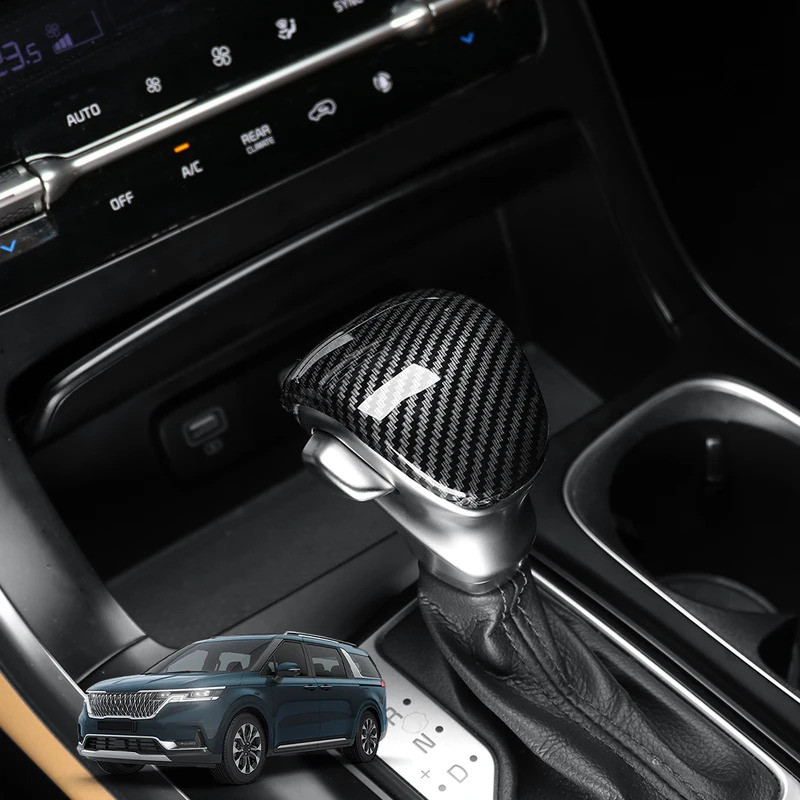 Dành cho KIA Carnival KA4 / k3 / Mohave / seltos / MQ4 / SOUL / Telluride Sợi Carbon Điều Khiển Gear