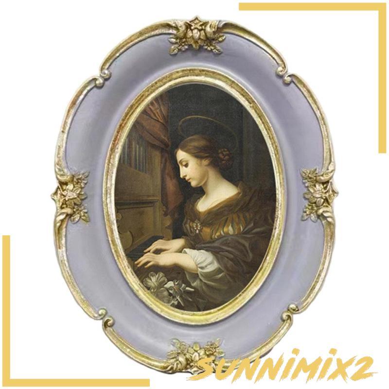 Khung ảnh sang trọng Vintage Baroque Pháp Quà cưới Giáng sinh 5x7 Inch