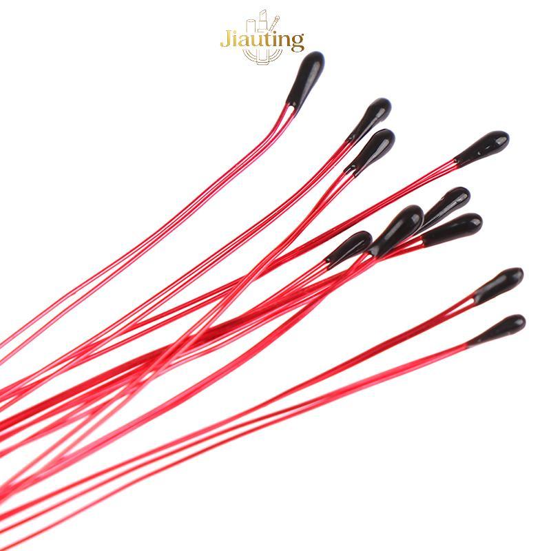 Jiauting 10 CÁI Điện trở nhiệt điện trở NTC MF52B 10K 100K Dây đeo đầu dò B3470 B3380 B3950 B3435 B 