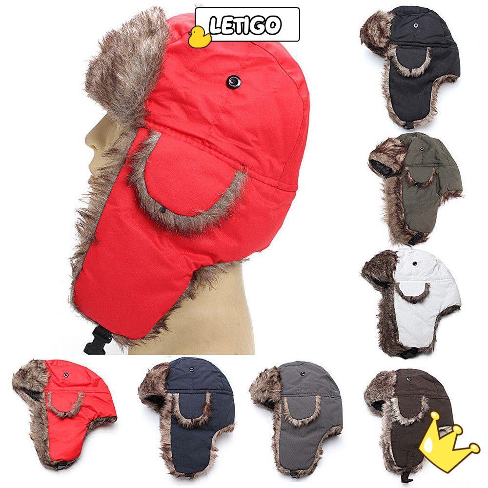 [LETIGO] Mũ Mùa Đông Nam Nữ Earflap Trapper Mũ Mùa Đông
