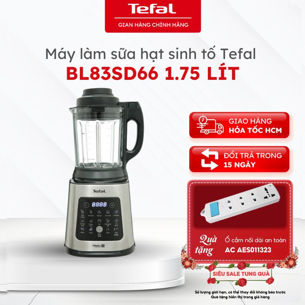 Máy làm sữa hạt Tefal BL83SD66 - 1.75L, cối thủy tinh,10 chức năng, xay nóng lạnh |Bảo hành 24 tháng