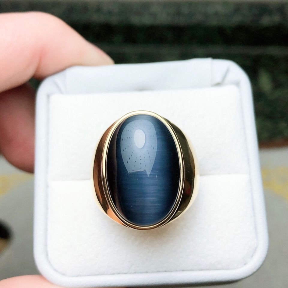 Nhẫn nam Opal sang trọng cỡ lớn / Nhẫn nam Opal sang trọng cỡ lớn 05-01