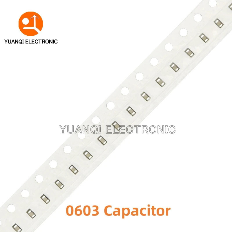 100 chiếc 0603 SMD Chip Tụ gốm nhiều lớp 0,5pF - 22uF 10pF 22pF 100pF 1nF 10nF 22nF 100nF 0.1uF 1uF 