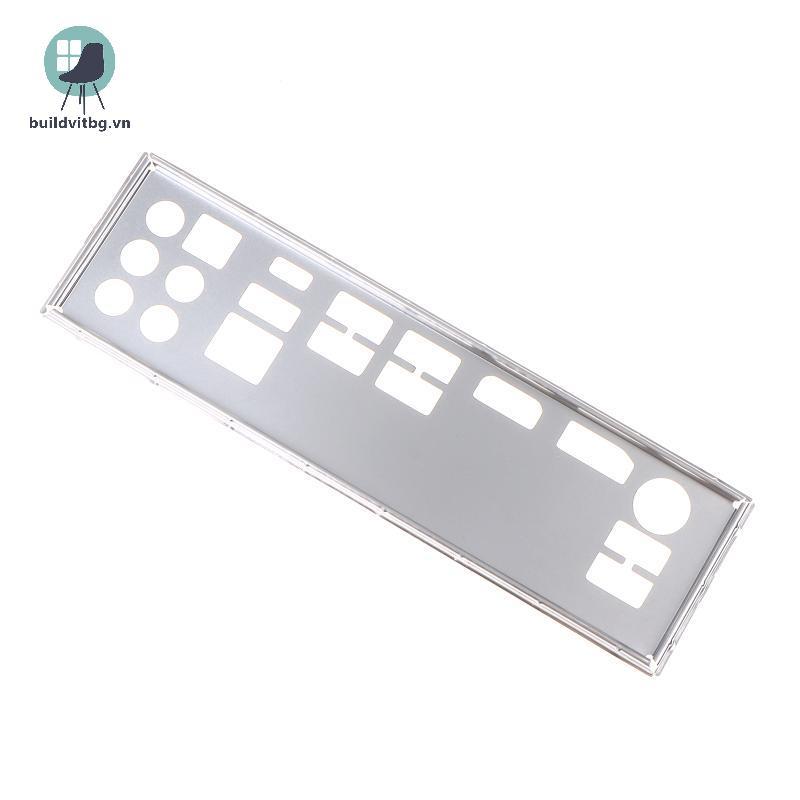 Buildvitbg IO I / O Shield Ba Plate Thép không gỉ Ba Plate Blende Braet cho B450M Steel Legend, B450
