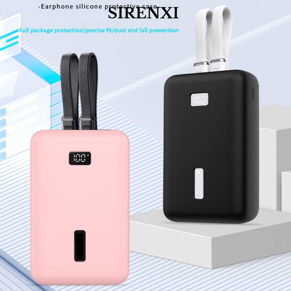 Bảo vệ bộ sạc di động SIRENXI, Túi đựng silicon a1681, Vỏ bảo vệ toàn diện mềm chống sốc cao cấp cho