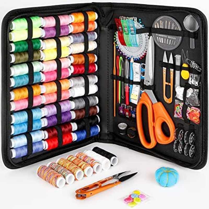 Sewing Kit for Adults,Maxfanay Needle and Thread Kit for Sewing,Professional Sewing Supplies Accesso