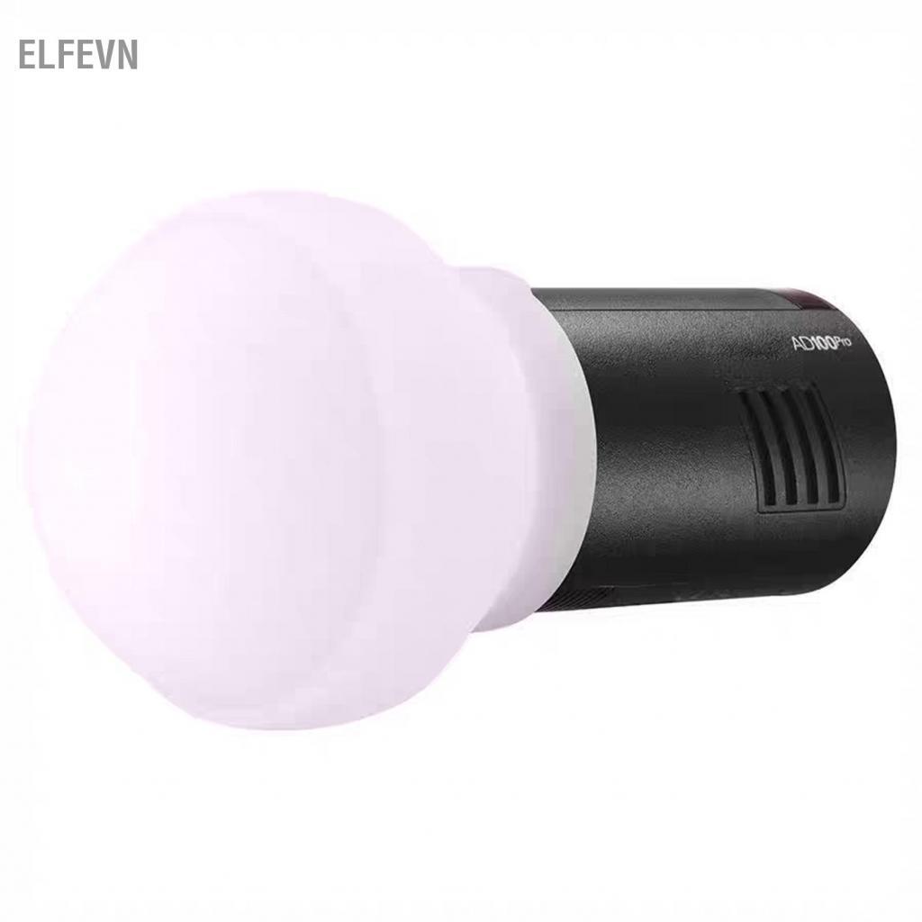 Elfevn Bộ khuếch tán đèn flash có thể gập lại dạng vòm khuếch tán elfevn AK-R22 Phù hợp với đầu tròn