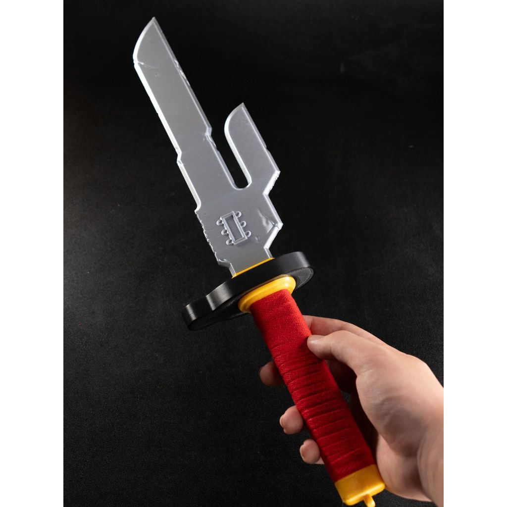 Mô hình Thiên Nghịch Mâu Fushiguro Toji 3D, tỉ lệ 1:1, dài 45cm, hoàn hảo cho các fan yêu thích.