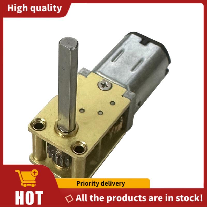 Bàn chải DC Motor Micro Worm Gear Giảm tốc Mini Gear Motor Thiết bị điện tử 1218GE-N20 DC 12V (đến 6