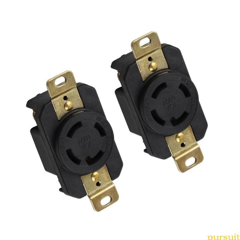 MAI 30R Twist Locking Female Connector 30Amp 480V Ổ cắm điện
