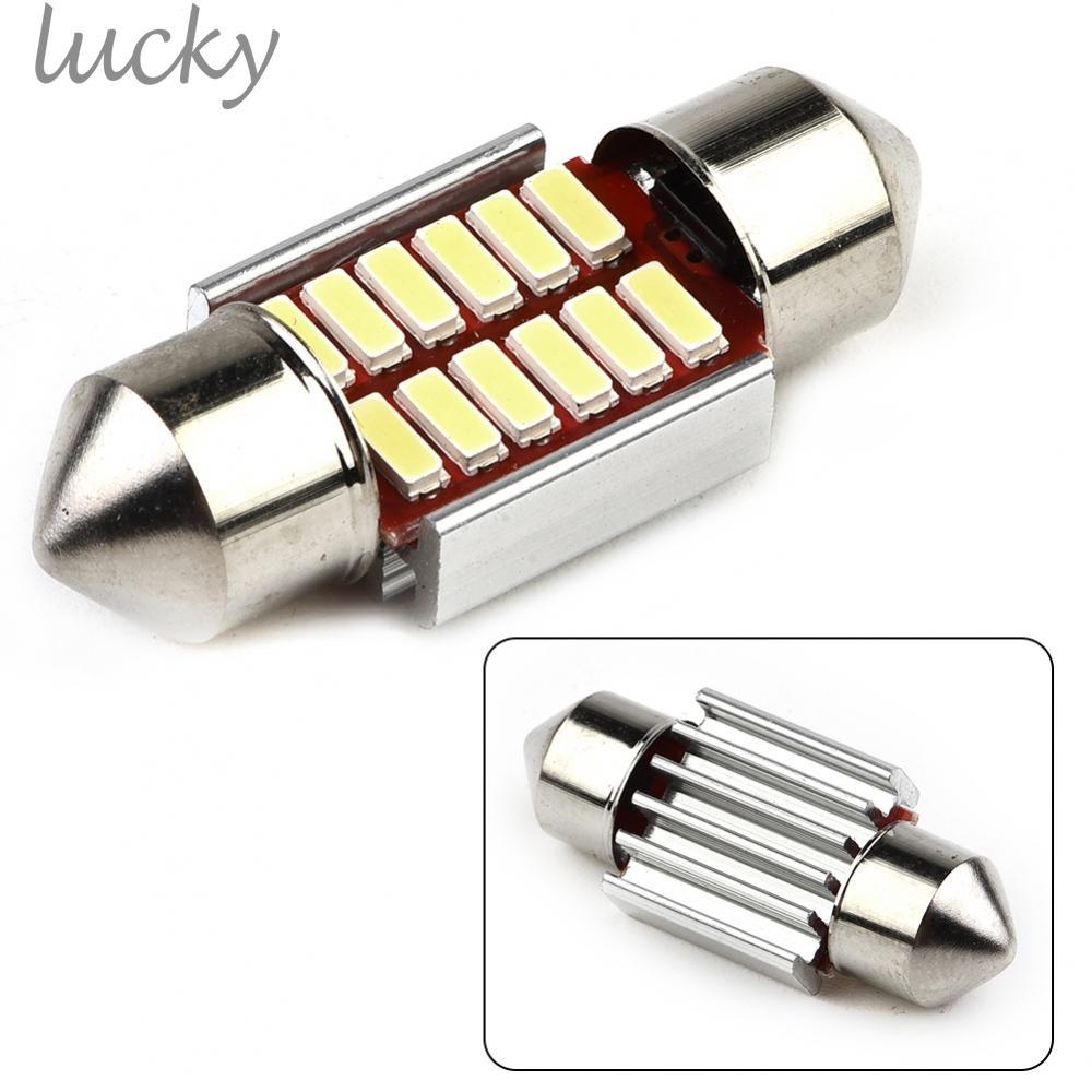 Bóng đèn LED Festoon 31mm C5W C10W Đèn vòm ô tô siêu sáng Đèn đọc sách Canbus