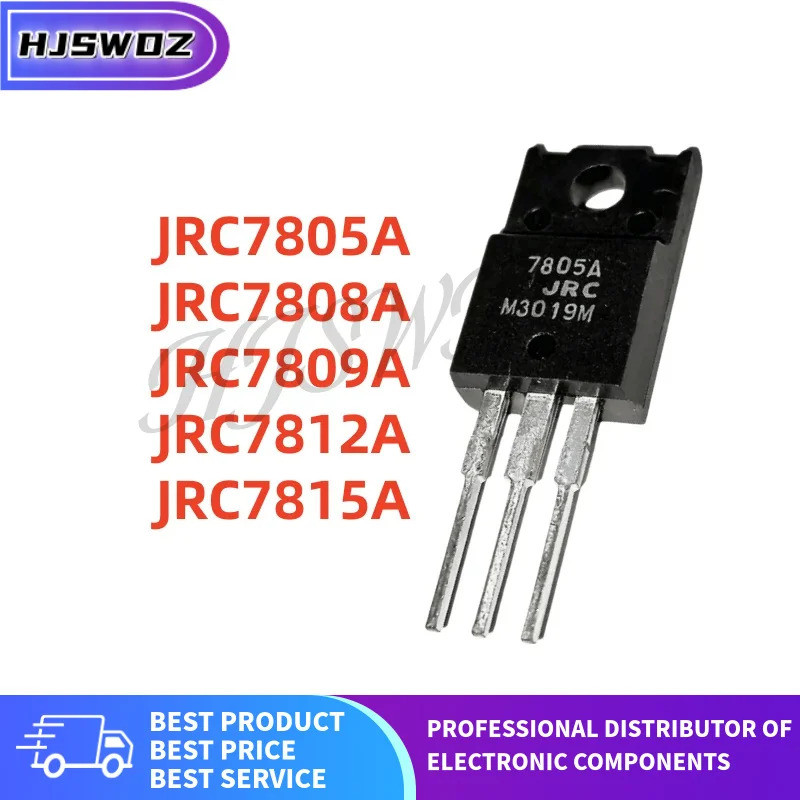 10 Cái / lốc JRC7812A JRC7805A JRC7815A JRC7815A JRC7809A 7812A 7808A 7805A 7815A 7809A TO-220F Bộ ổ