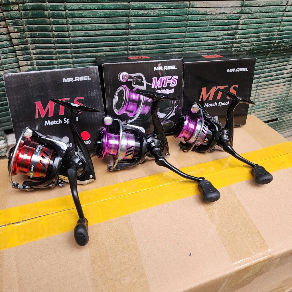 Máy Câu Mr. Reel MTS 1000 - 4000 mẫu mới nhất 2023 - Máy câu cá chuyên câu lure - Máy câu lure AE 30