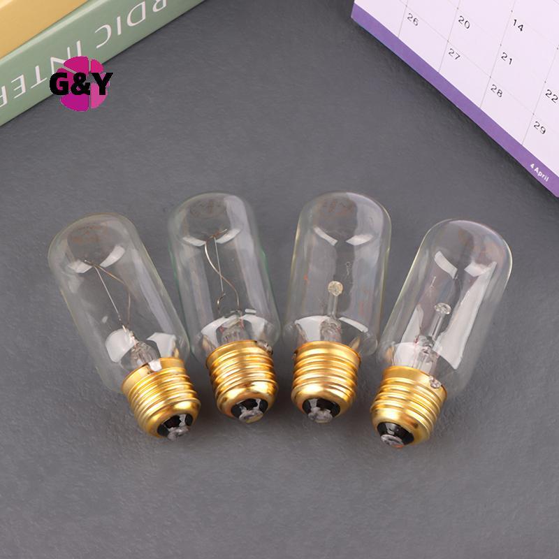 Bóng đèn hình ống vít G & Y E27 24V 220V 40W 60W Bóng đèn sợi đốt Dây đèn chiếu sáng Bóng đèn điều h
