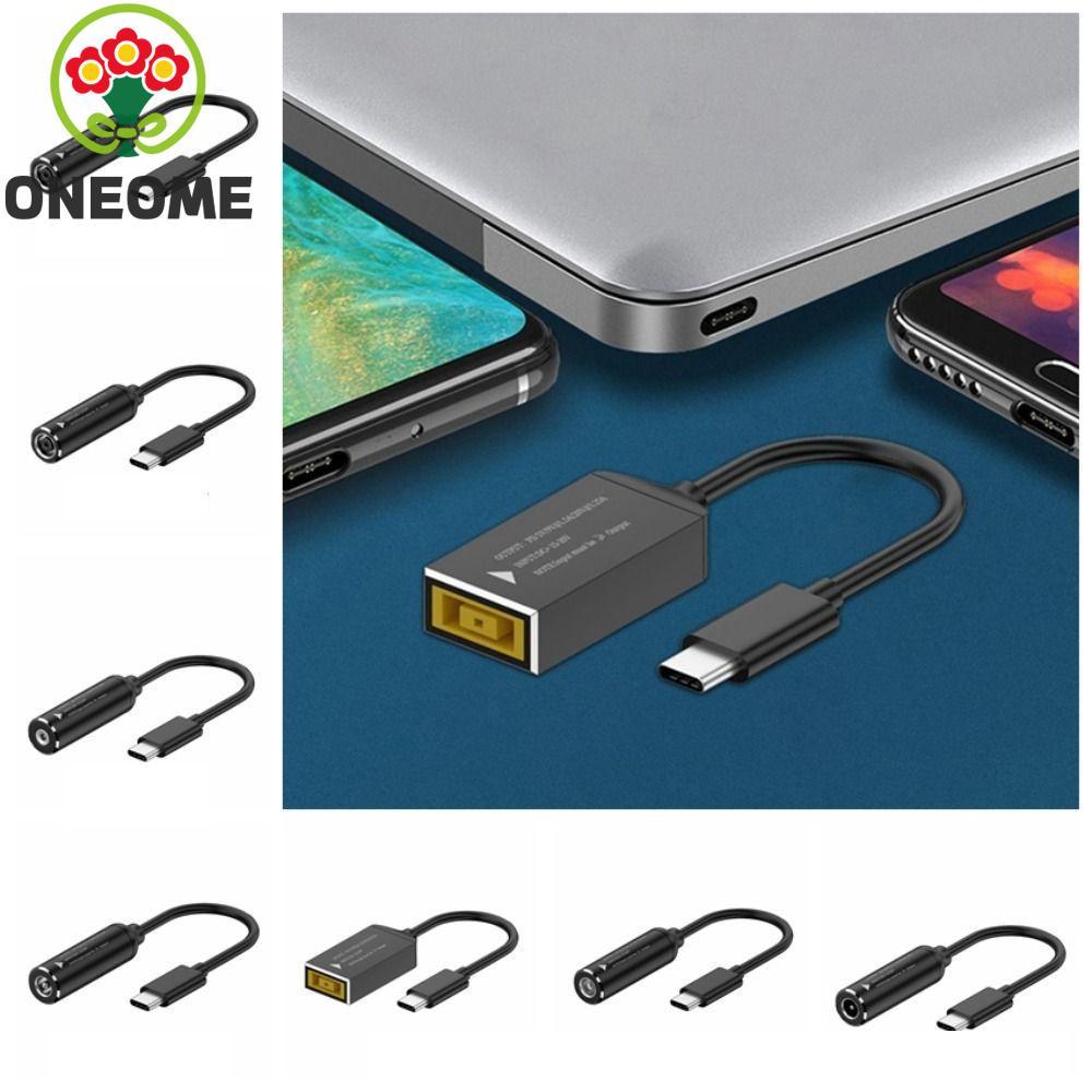 Cáp sạc ONEOME Type-C sang DC Jack, Cáp sạc DC sang Type-C đầu ra PD 65W PD, Tệp chuyển hoạt động đơ
