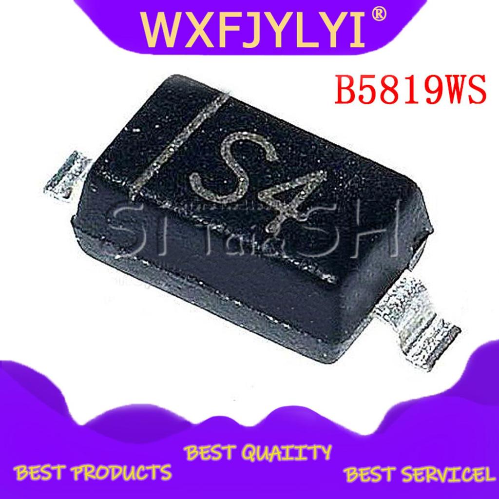 100 cái / lô 0805 S4 B5819WS smd Diode IN5819 SOD-323