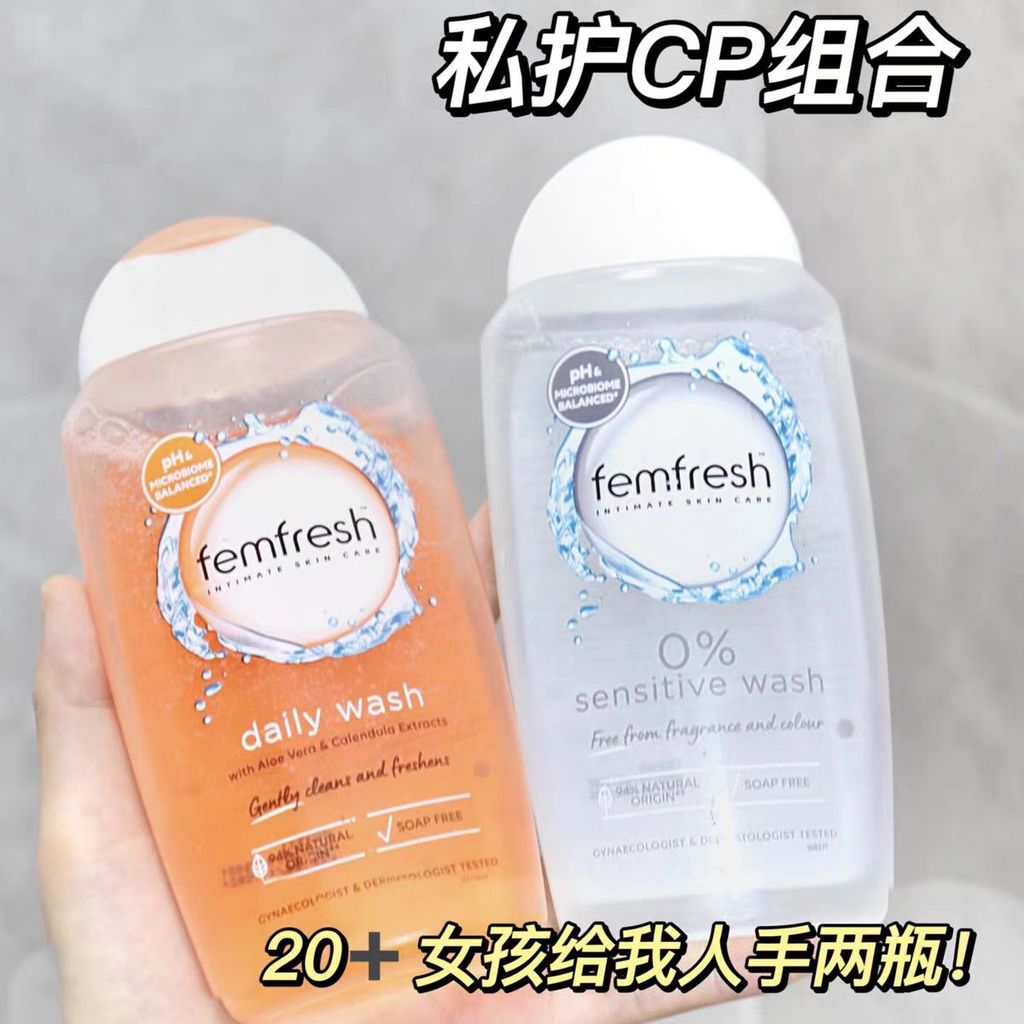 Femfresh femfresh Private Parts Care Cleaner Khử Mùi Kháng Khuẩn Femfresh Nữ Nhẹ Phần Riêng Chăm Sóc