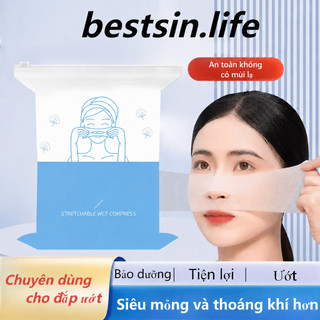 Mặt Nạ Giấy Nén Chuyên Dụng 200 Miếng - Độ Co Giãn Cao, Tạo Mặt Nạ Tự Động Với Mọi Loại Nước Hoa Hồng/Tinh Dầu,Tiết Kiệm