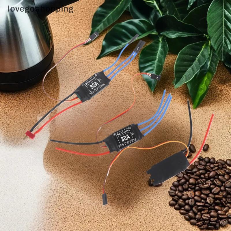 [LGO] Bộ điều khiển tốc độ điện tử không chổi than 30A với động cơ không chổi than 5V 3A UBEC XT60 E