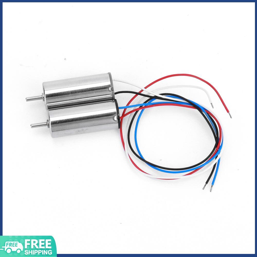 Siêu danh dự☄ 2 Chiếc 8520 CW + CCW Mini Coreless HM Motor DC 3-5V Micro Coreless Motor Tốc Độ Cao M
