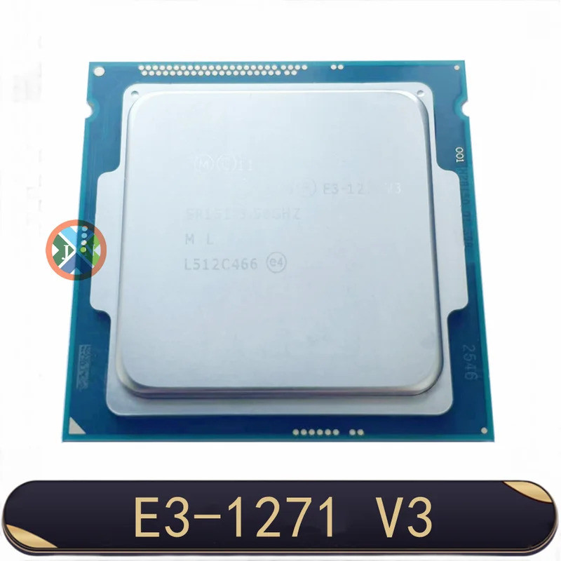 HB Xeon E3 1271 V3 E3 1271V3 Bộ xử lý CPU tám lõi tứ 3.6GHz L2 = 1M L3 = 8M 80W LGA 1150