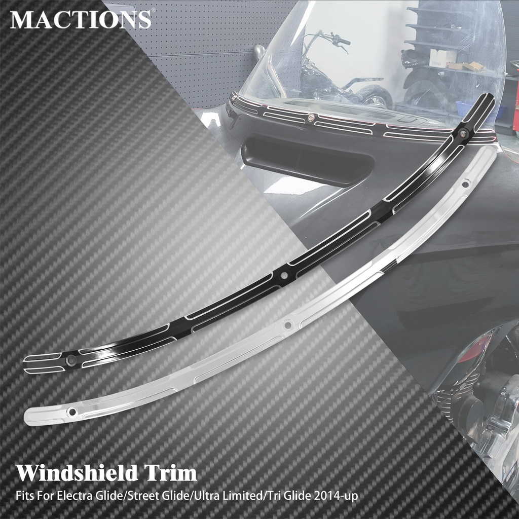 Gương MAC Cho Harley Lưu Diễn Đường Phố Electra Tri Glide FLHX FLTR FLHTK Ultra Limited 2014-Up Xe M