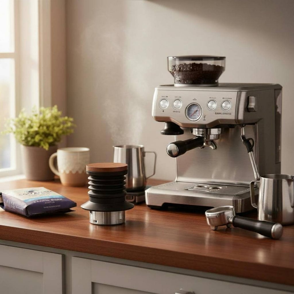 Dễ dàng làm sạch Bean Hopper Air Blower 3D In liều đơn Bellows Hopper cho Baristas, Home Cafe