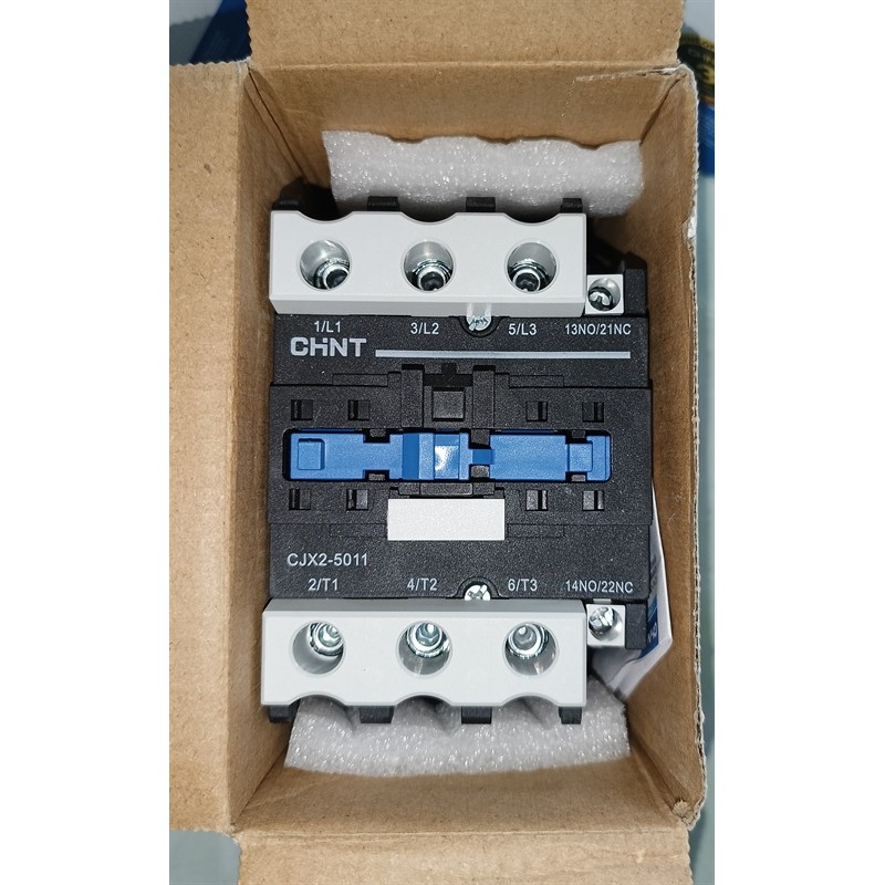 Khởi Động Từ CHINT CJX2-5011 50A Coil 220V | Contactor 3P 50A Bền Bỉ