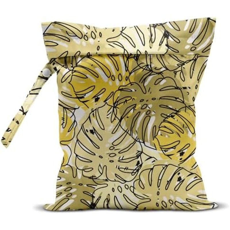 Wet Bag, Wet Dry Bag, Wet Bag for Swimsuit, Travel, Beach, Pool, Diapers, Dirty Yoga Gym Clothes, Ma
