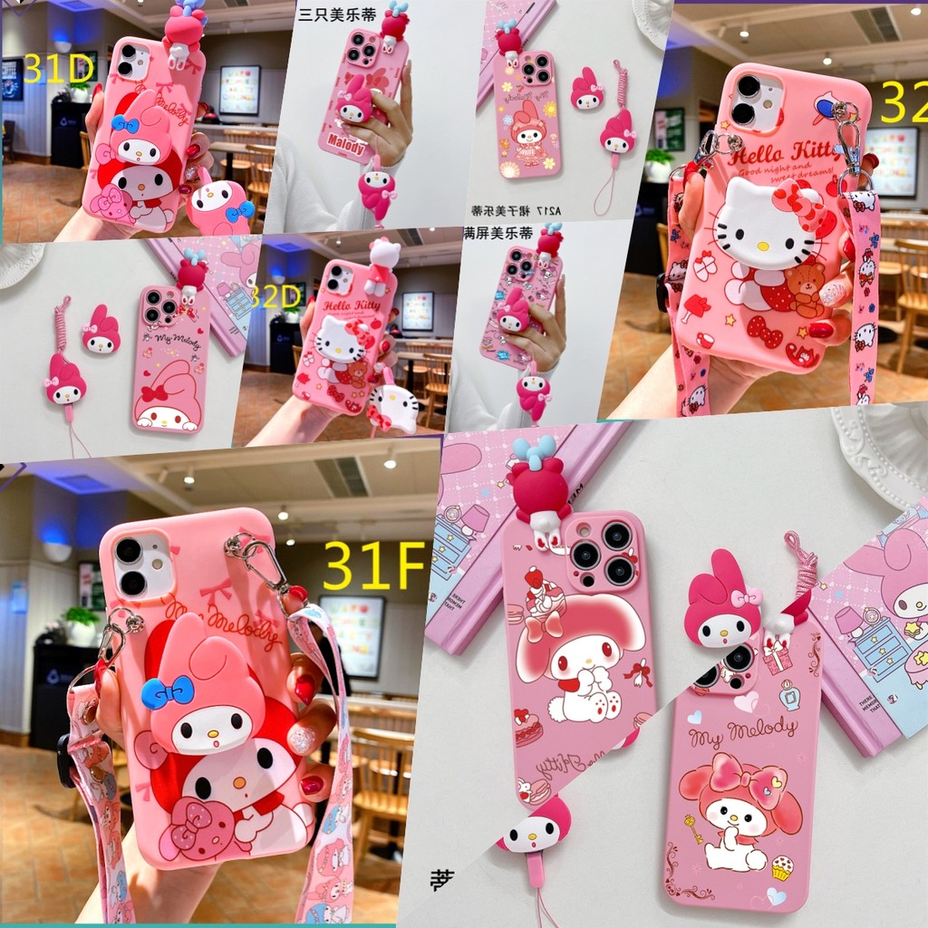Ốp Điện Thoại Cho OPPO A3s A3 A3 5G A3 Pro 5G A3x A3x 5G A3i A3i Plus Bao Hello Kitty My Melody Hold