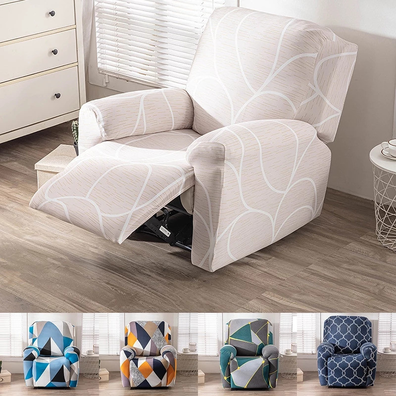 4 Cái / bộ Recliner Sofa Cover Co Giãn Ghế ngả Ghế Lazy Boy Relax Slipcover