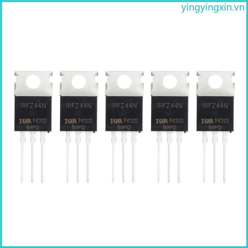 YIN 5 CÁI IRFZ44N TO220 IRFZ44NPBF 55V 49A Thẳng TO-220 NMOS FET IRFZ44 IC Mới
