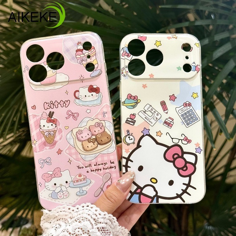 Ốp Điện Thoại Màu Hồng Kitty Dễ Thương Cho Xiaomi Poco C85 C75 C71 C61 C55 C51 C50 C40 C31 C3 F7 F6 