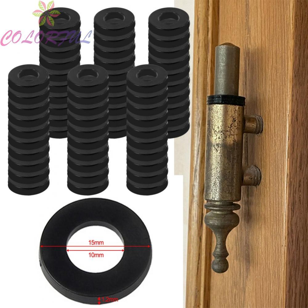 60 Fitting Rings White Plastic Noise Reduction Minimizes Metal to metal Abrasion