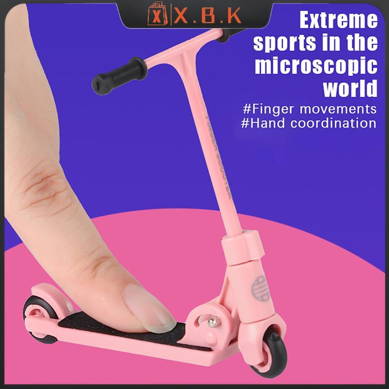 X.B.K Kids Ki Scooter Finger BMX Có Thể Gập Lại T-type Finger Scooter Có Phanh Đồ Chơi Giáo Dục Ngón