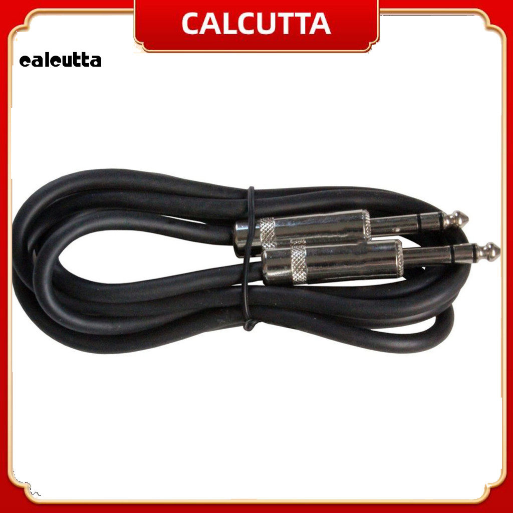 [calcutta] 3ft TRS Stereo 1 / 4inch đến 63mm Balanced Pro Audio Male to Male 16AWG Dây cáp