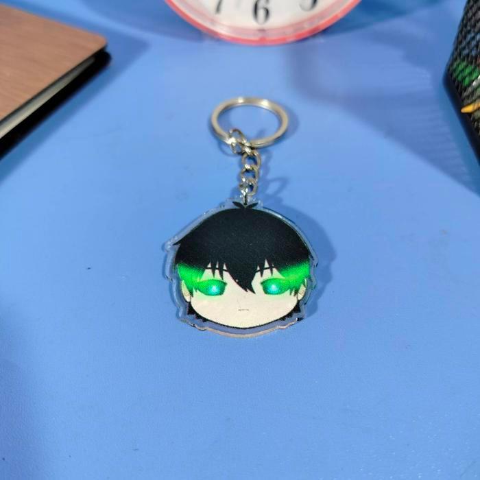 Gantungan Kunci Akrilik - Keychain Anime Blue Lock - Michael Kaiser - Isagi - Nagi -