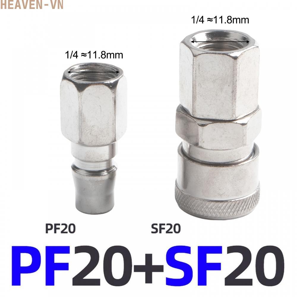 Phụ kiện PM20 SF20 SP20 Phụ kiện ống dẫn khí nén Đầu nối Mm