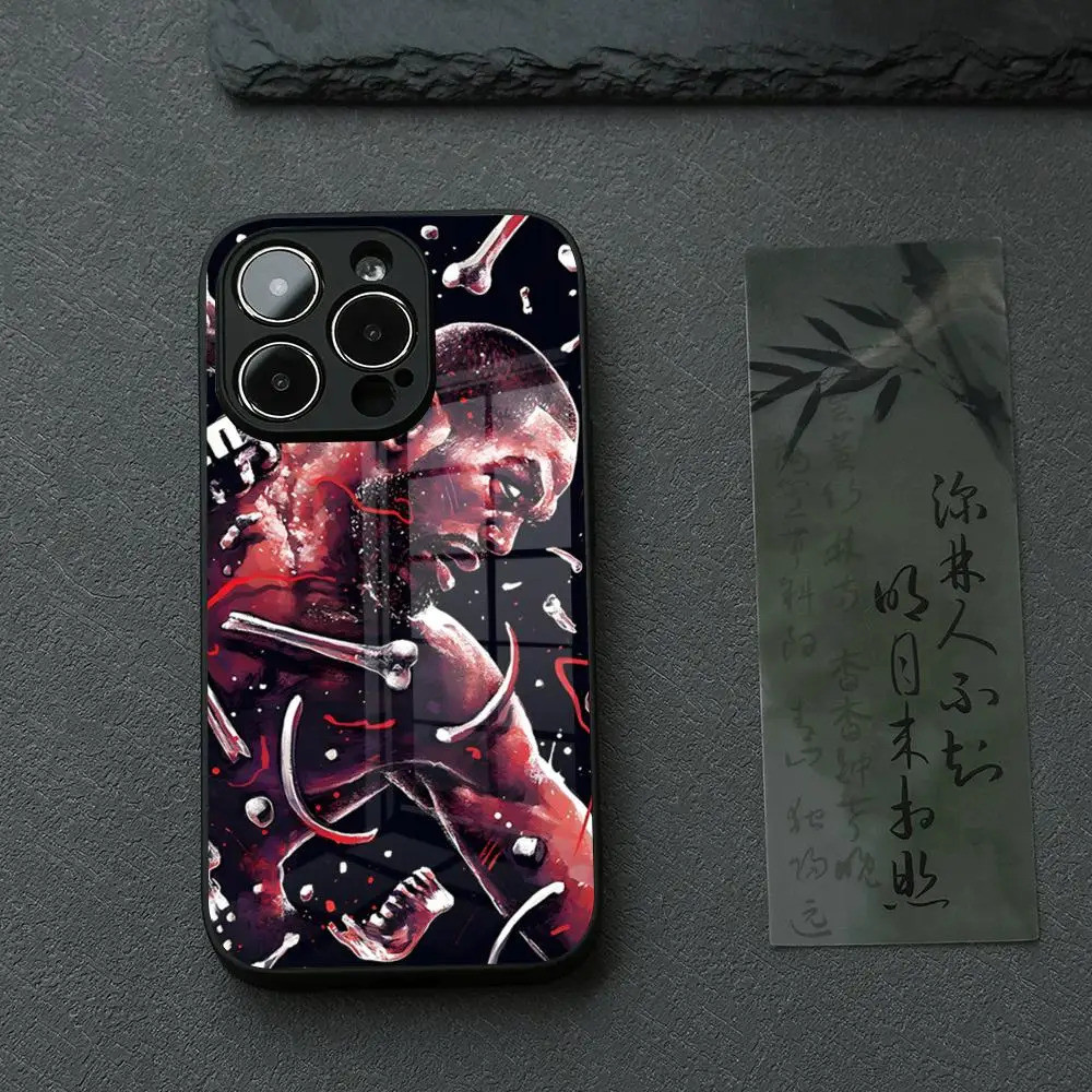 BK-2 Fighting Jon Jones Ốp Lưng Điện Thoại IPhone 17 16 14 Pro 15 13 12 Max 11 XR XS 6 Air 7 8 6s X 