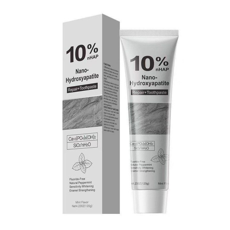 [Hàng có sẵn] Kem đánh răng Nano-Hydroxyapatite 10% có sẵn, Kem đánh răng Apatit Nano-Hydroxydroxydr
