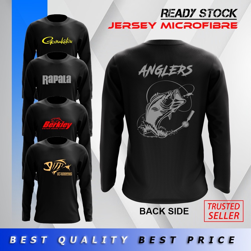 Áo Jersey Memancing Tay Dài Anglers Phần 1 Áo Jersey