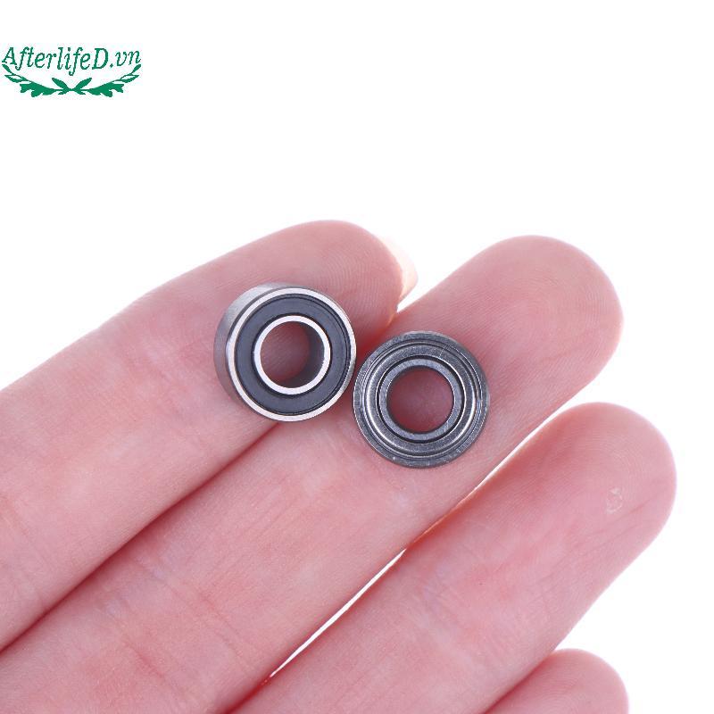 Afterlifed 10 Chiếc Vòng Bi Cao Su Kín MR115 2RS 5 * 11 * 4mm MR115ZZ RC Xe Thu Nhỏ Vòng Bi DIY Phụ 