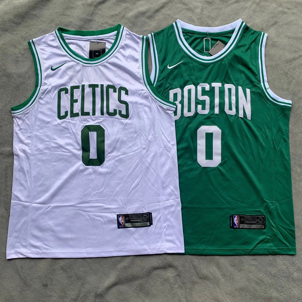 Tatum No. 0 Áo bóng rổ thêu NBA của Celtic Jersey