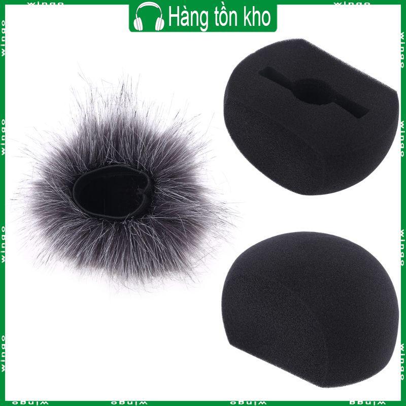 WIN Xốp Che Kính Chắn Gió Mic Nắp Kính Chắn Gió Cho ZOOM H5 H6