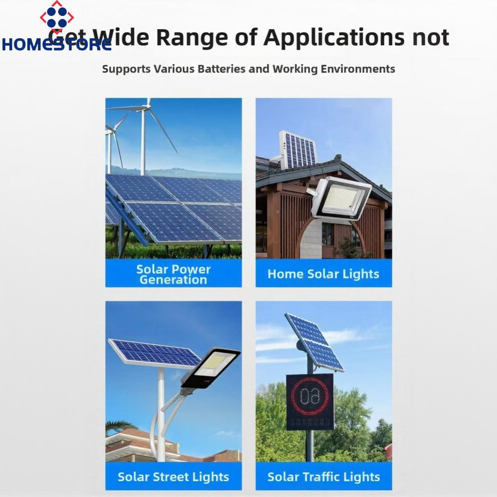 [Homestore]30A to 80A For MPPT Solar Charge Controller with LCD Screen and Dual USB Outputs