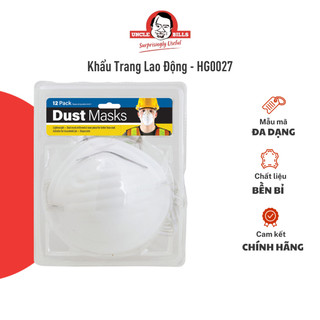 Khẩu trang lao động 12 cái uncle bills hg0027