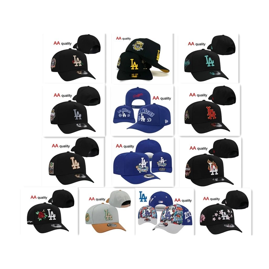 Los Angeles Dodgers Đạt Đỉnh Mũ Dodgers Bên Thêu Điều Chỉnh Mũ Bóng Chày LA Nam Nữ Chống Nắng Mũ Chố