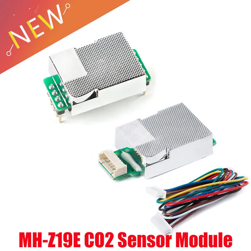 Mô-đun cảm biến MH-Z19E CO2 Cảm biến khí Carbon Dioxide cho màn hình CO2 400-5000ppm UART Đầu ra PWM