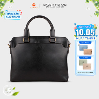 Cặp công sở yuumy (thời trang nữ đi làm cỡ lớn - cặp da caym02)